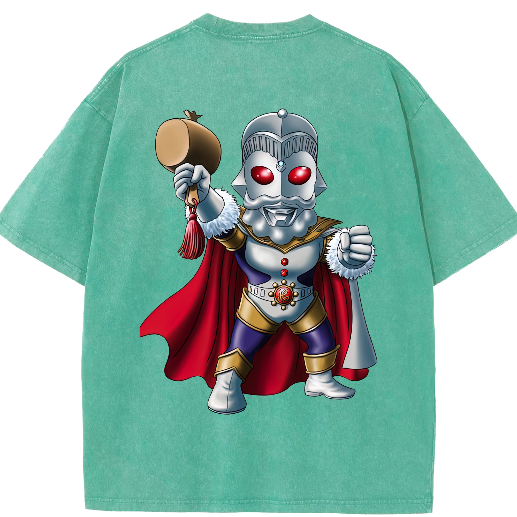 （画像用） ウルトラマン Ultraman 綿100% ヴィンテージ風 半袖Tシャツ（背面プリント）